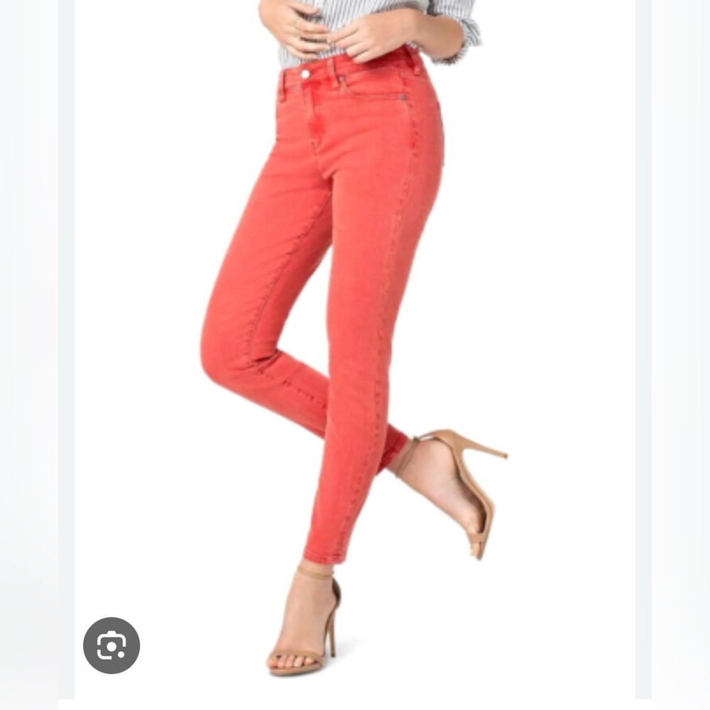 Liverpool Pink Skinny Jeans Stretch Denim size 6